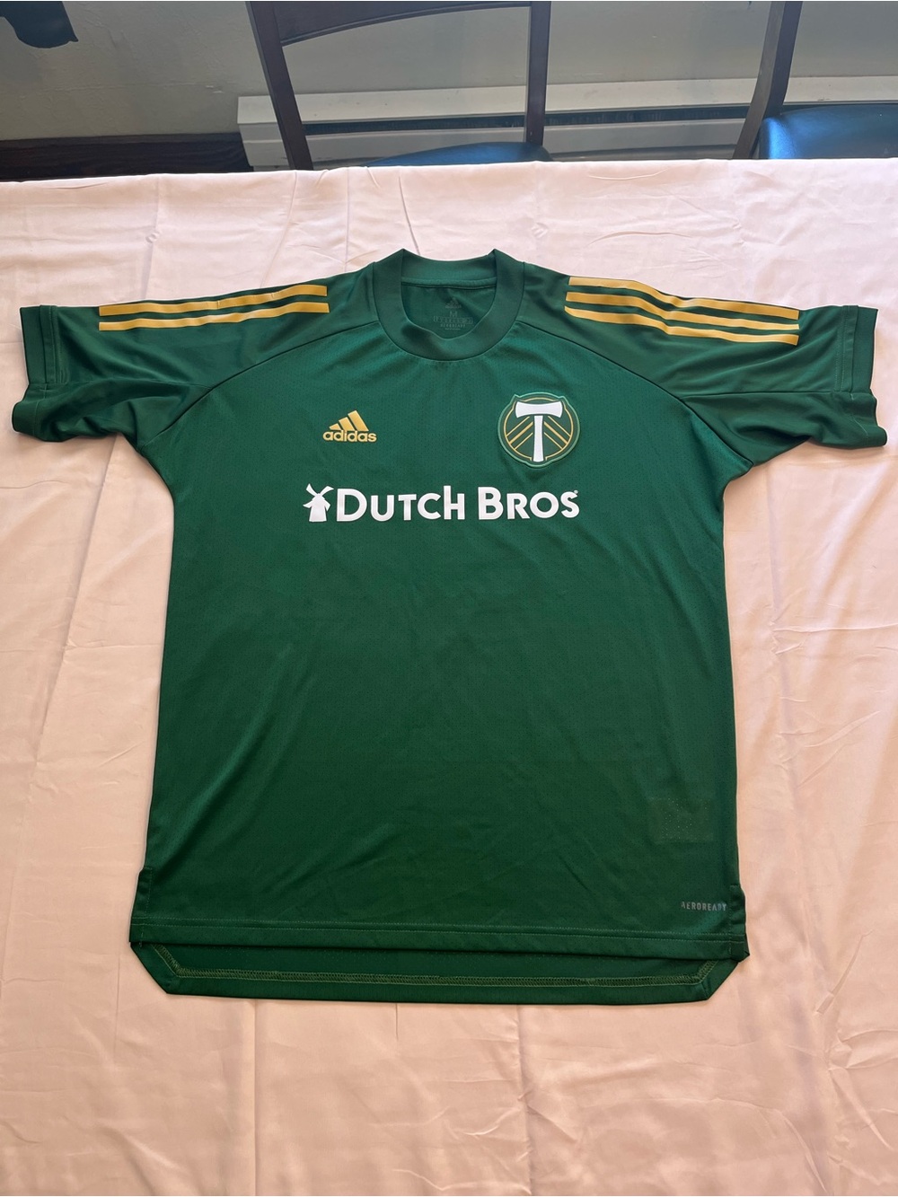 Rare Dutch bros Adidas Portland Timberland soccer jersey